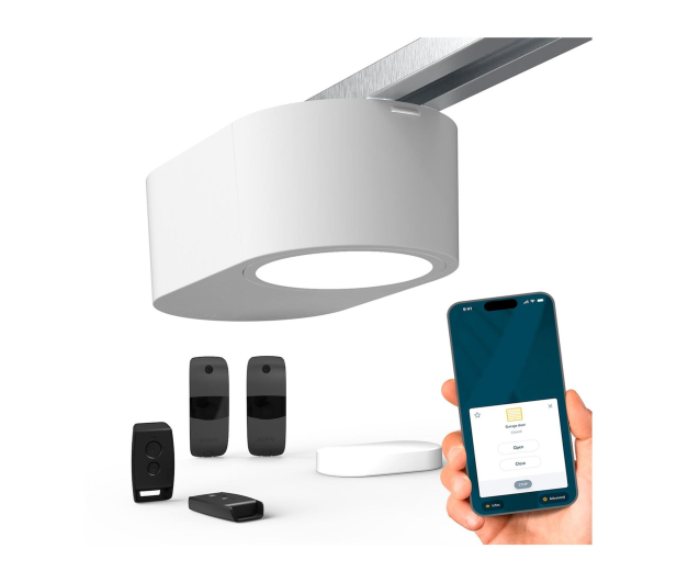Somfy Napęd do bramy garażowej Serenia 700 io Connect z fotokomórk - 1359539 - zdjęcie